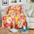 Yellow Hawaii Hibiscus Blanket Tropical Flowers Seamless Pattern - Polynesian Pride