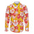 Yellow Hawaii Hibiscus Family Matching Off The Shoulder Long Sleeve Dress and Hawaiian Shirt Tropical Flowers Seamless Pattern - Polynesian Pride