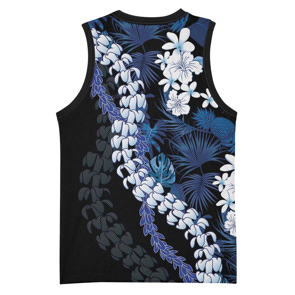 Polu Aloha Hawaii Lei Basketball Jersey Tropical Flowers Elegant Vibe LT14 - Polynesian Pride