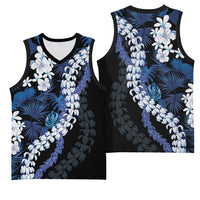 Polu Aloha Hawaii Lei Basketball Jersey Tropical Flowers Elegant Vibe LT14 - Polynesian Pride