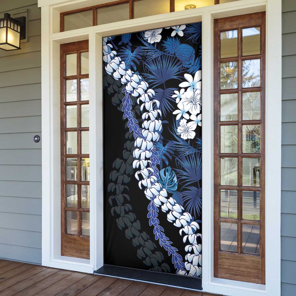 Polu Aloha Hawaii Lei Door Cover Tropical Flowers Elegant Vibe LT14 - Polynesian Pride