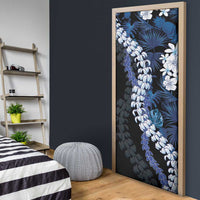 Polu Aloha Hawaii Lei Door Cover Tropical Flowers Elegant Vibe LT14 - Polynesian Pride