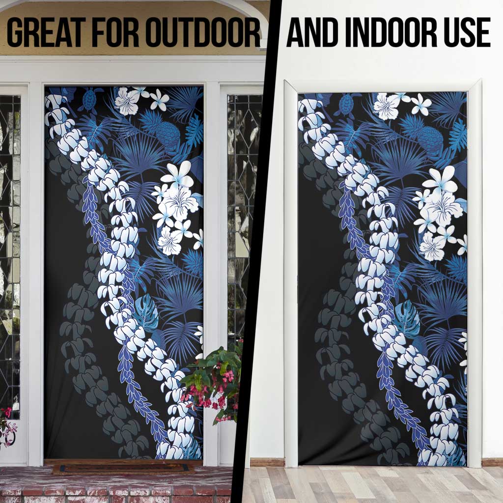 Polu Aloha Hawaii Lei Door Cover Tropical Flowers Elegant Vibe LT14 - Polynesian Pride