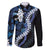 Polu Aloha Hawaii Lei Family Matching Off The Shoulder Long Sleeve Dress and Hawaiian Shirt Tropical Flowers Elegant Vibe - Polynesian Pride