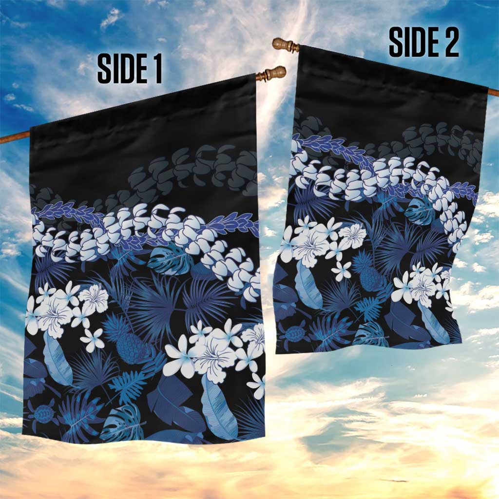 Polu Aloha Hawaii Lei Garden Flag Tropical Flowers Elegant Vibe LT14 - Polynesian Pride