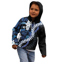 Polu Aloha Hawaii Lei Kid Hoodie Tropical Flowers Elegant Vibe LT14 - Polynesian Pride