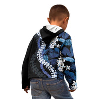 Polu Aloha Hawaii Lei Kid Hoodie Tropical Flowers Elegant Vibe LT14 - Polynesian Pride