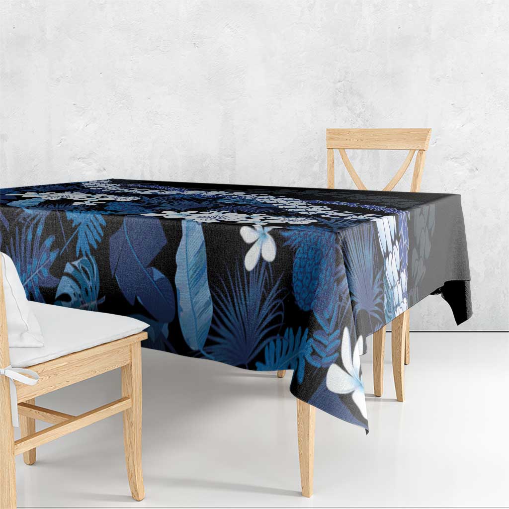 Polu Aloha Hawaii Lei Tablecloth Tropical Flowers Elegant Vibe - Polynesian Pride