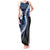 Polu Aloha Hawaii Lei Tank Maxi Dress Tropical Flowers Elegant Vibe - Polynesian Pride