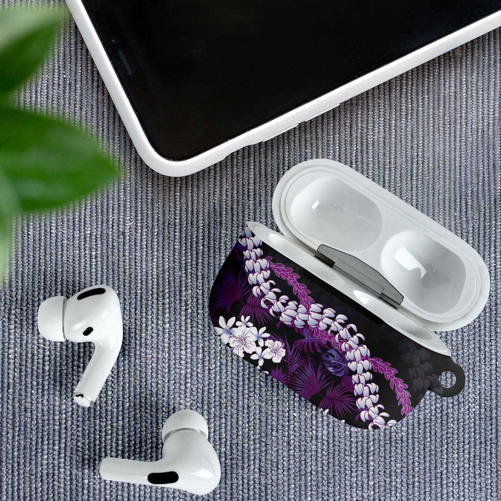 Poni Aloha Hawaii Lei AirPods Case Tropical Flowers Elegant Vibe - Polynesian Pride