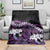 Poni Aloha Hawaii Lei Blanket Tropical Flowers Elegant Vibe - Polynesian Pride