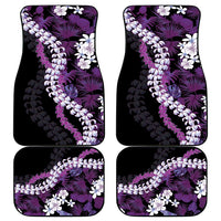 Poni Aloha Hawaii Lei Car Mats Tropical Flowers Elegant Vibe - Polynesian Pride