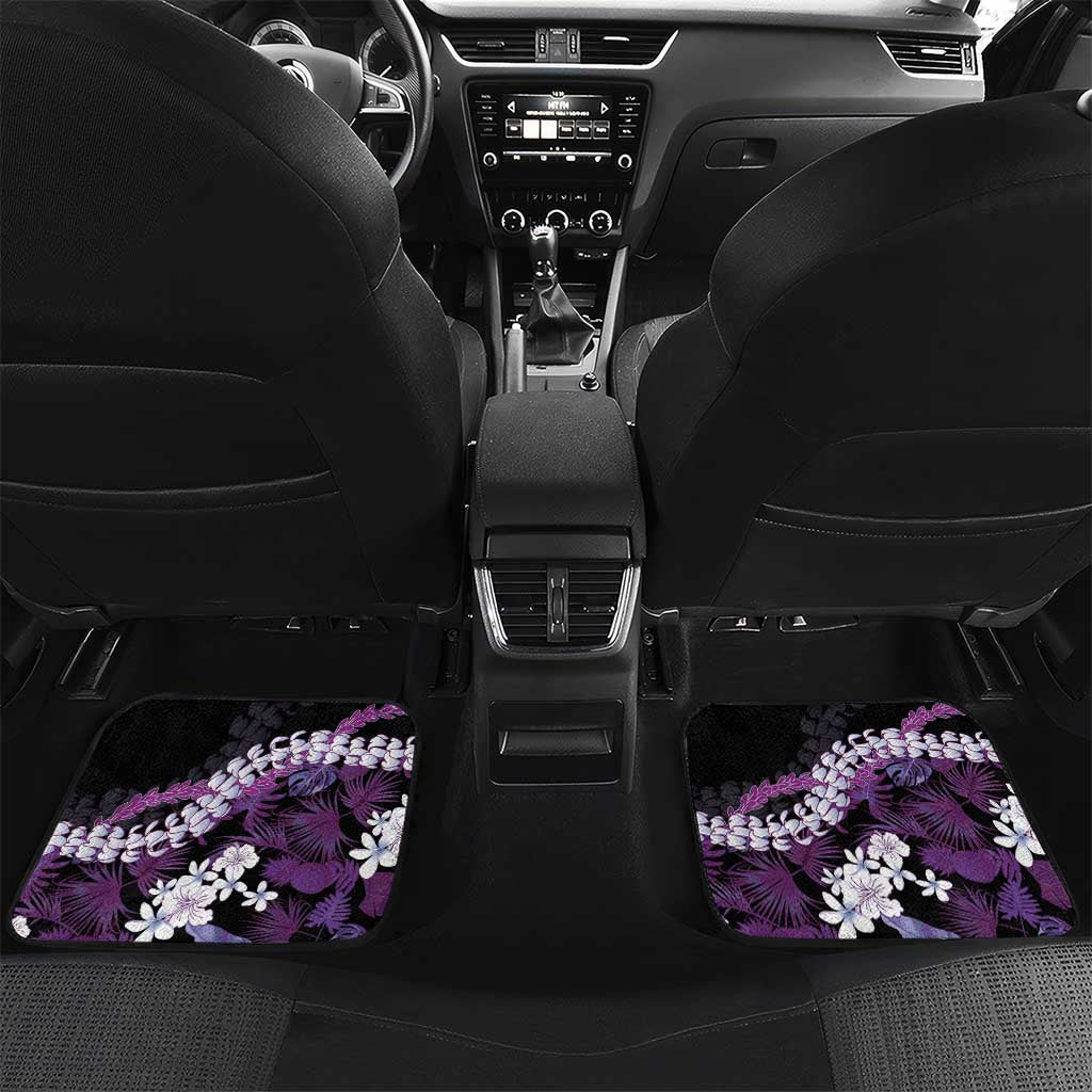 Poni Aloha Hawaii Lei Car Mats Tropical Flowers Elegant Vibe - Polynesian Pride