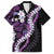 Poni Aloha Hawaii Lei Family Matching Off The Shoulder Long Sleeve Dress and Hawaiian Shirt Tropical Flowers Elegant Vibe - Polynesian Pride