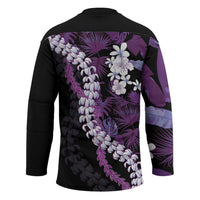 Poni Aloha Hawaii Lei Hockey Jersey Tropical Flowers Elegant Vibe - Polynesian Pride