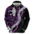 Poni Aloha Hawaii Lei Hoodie Tropical Flowers Elegant Vibe - Polynesian Pride