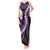 Poni Aloha Hawaii Lei Tank Maxi Dress Tropical Flowers Elegant Vibe - Polynesian Pride