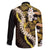 Kula Aloha Hawaii Lei Family Matching Off The Shoulder Long Sleeve Dress and Hawaiian Shirt Tropical Flowers Elegant Vibe - Polynesian Pride