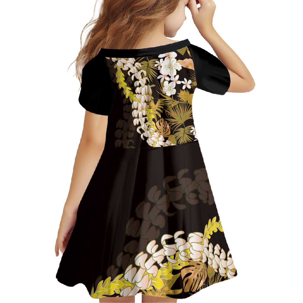 Kula Aloha Hawaii Lei Family Matching Off Shoulder Maxi Dress and Hawaiian Shirt Tropical Flowers Elegant Vibe LT14 - Polynesian Pride