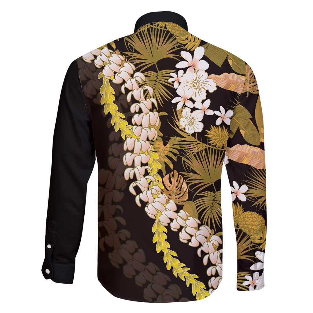 Kula Aloha Hawaii Lei Family Matching Tank Maxi Dress and Hawaiian Shirt Tropical Flowers Elegant Vibe LT14 - Polynesian Pride