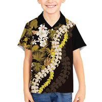 Kula Aloha Hawaii Lei Hawaiian Shirt Tropical Flowers Elegant Vibe - Polynesian Pride
