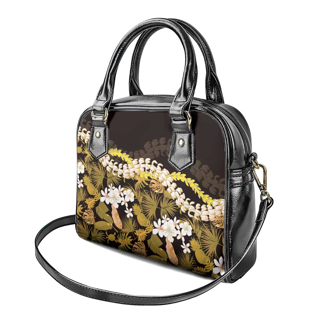 Kula Aloha Hawaii Lei Shoulder Handbag Tropical Flowers Elegant Vibe - Polynesian Pride