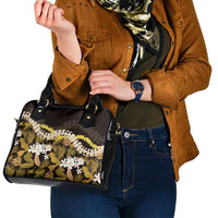 Kula Aloha Hawaii Lei Shoulder Handbag Tropical Flowers Elegant Vibe - Polynesian Pride