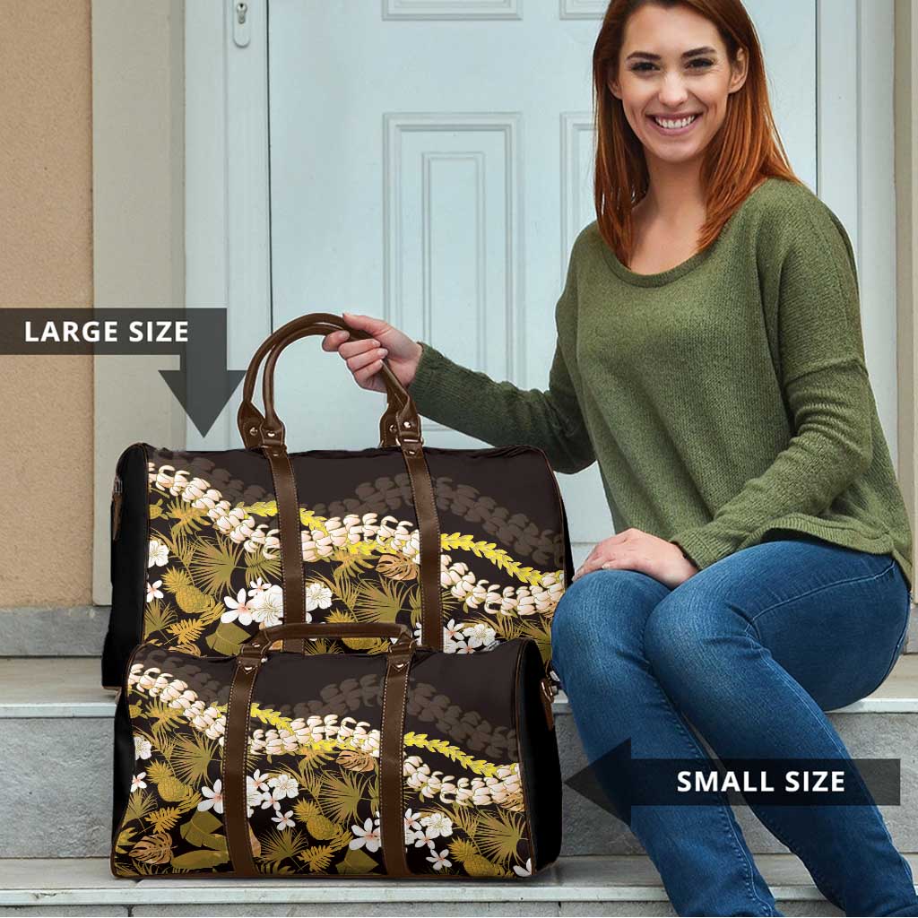 Kula Aloha Hawaii Lei Travel Bag Tropical Flowers Elegant Vibe - Polynesian Pride