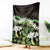 Omaomao Aloha Hawaii Lei Blanket Tropical Flowers Elegant Vibe - Polynesian Pride