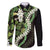 Omaomao Aloha Hawaii Lei Family Matching Off The Shoulder Long Sleeve Dress and Hawaiian Shirt Tropical Flowers Elegant Vibe - Polynesian Pride