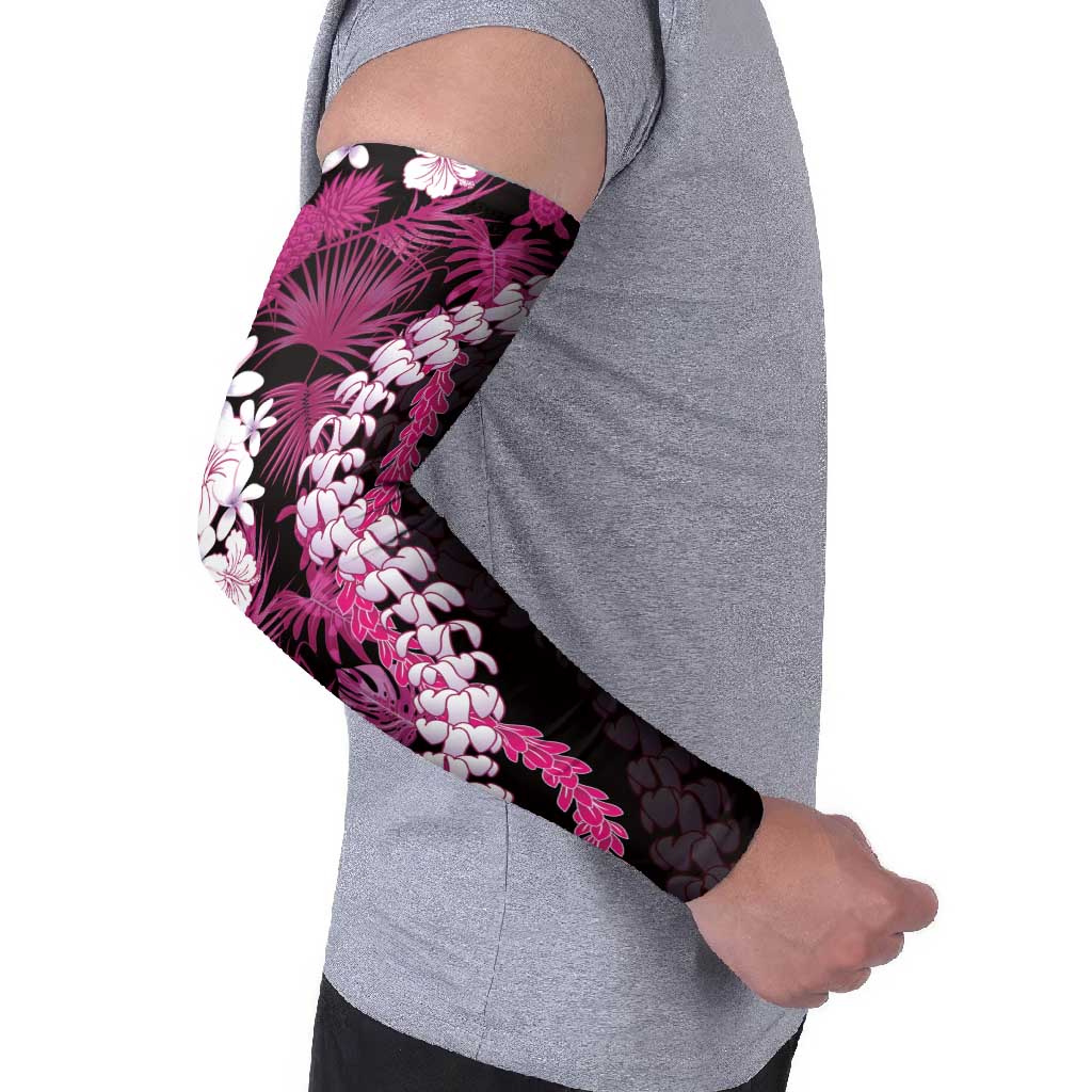 Akala Aloha Hawaii Lei Arm Sleeves Tropical Flowers Elegant Vibe - Polynesian Pride