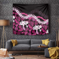 Akala Aloha Hawaii Lei Tapestry Tropical Flowers Elegant Vibe - Polynesian Pride