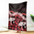 Ulaula Aloha Hawaii Lei Blanket Tropical Flowers Elegant Vibe - Polynesian Pride
