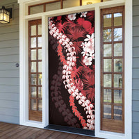 Ulaula Aloha Hawaii Lei Door Cover Tropical Flowers Elegant Vibe LT14 - Polynesian Pride