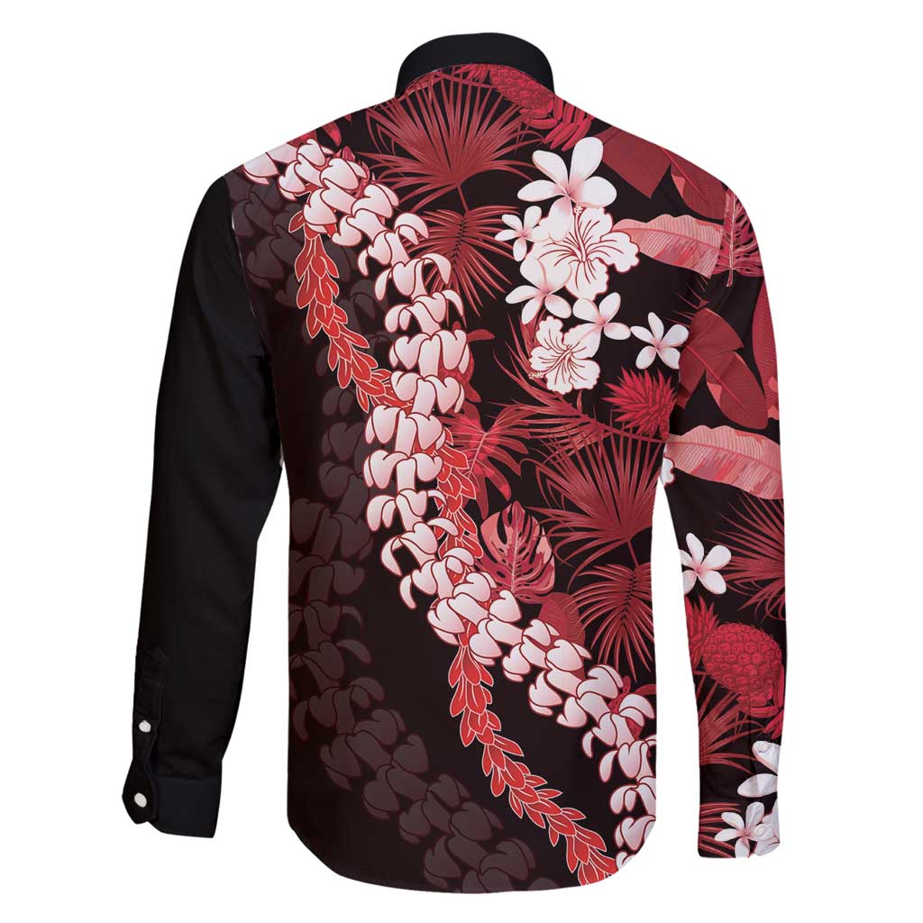 Ulaula Aloha Hawaii Lei Family Matching Mermaid Dress and Hawaiian Shirt Tropical Flowers Elegant Vibe LT14 - Polynesian Pride