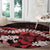 Ulaula Aloha Hawaii Lei Round Carpet Tropical Flowers Elegant Vibe - Polynesian Pride