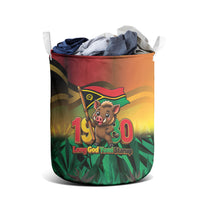 Vanuatu Independence Day Laundry Basket Chibi Boar Proud To Be A Ni-Van LT14 - Polynesian Pride
