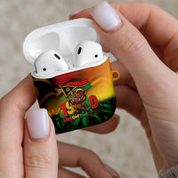 Vanuatu Independence Day AirPods Case Chibi Boar Proud To Be A Ni-Van LT14 - Polynesian Pride