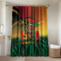 Vanuatu Independence Day Bathroom Set Chibi Boar Proud To Be A Ni-Van LT14 Shower Curtain Only Multicolor - Polynesian Pride