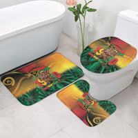 Vanuatu Independence Day Bathroom Set Chibi Boar Proud To Be A Ni-Van LT14 - Polynesian Pride