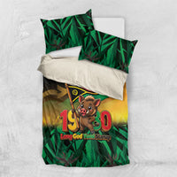 Vanuatu Independence Day Bedding Set Chibi Boar Proud To Be A Ni-Van LT14 US Twin 172cm x 218cm Multicolor - Polynesian Pride