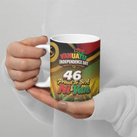 Vanuatu Independence Day Ceramic Mug Chibi Boar Proud To Be A Ni-Van LT14 - Polynesian Pride