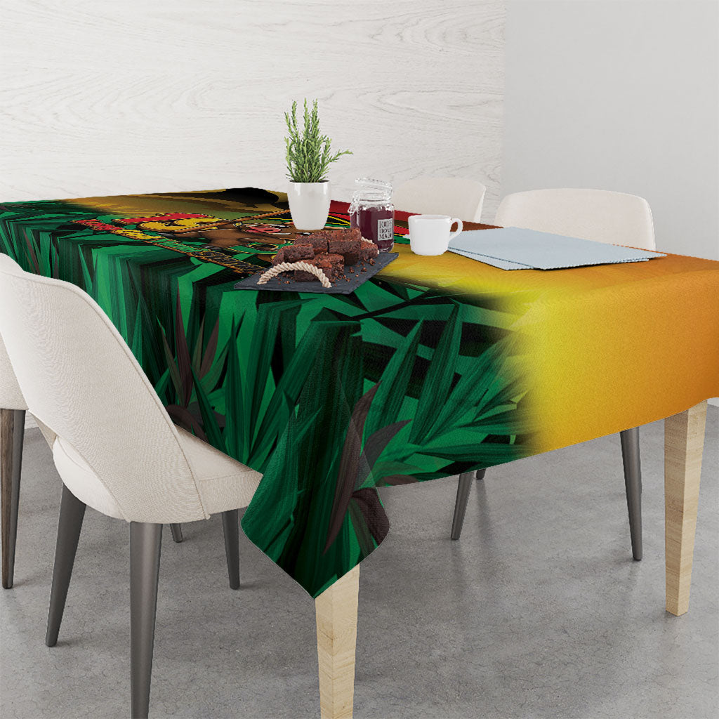 Vanuatu Independence Day Tablecloth Chibi Boar Proud To Be A Ni-Van LT14 - Polynesian Pride