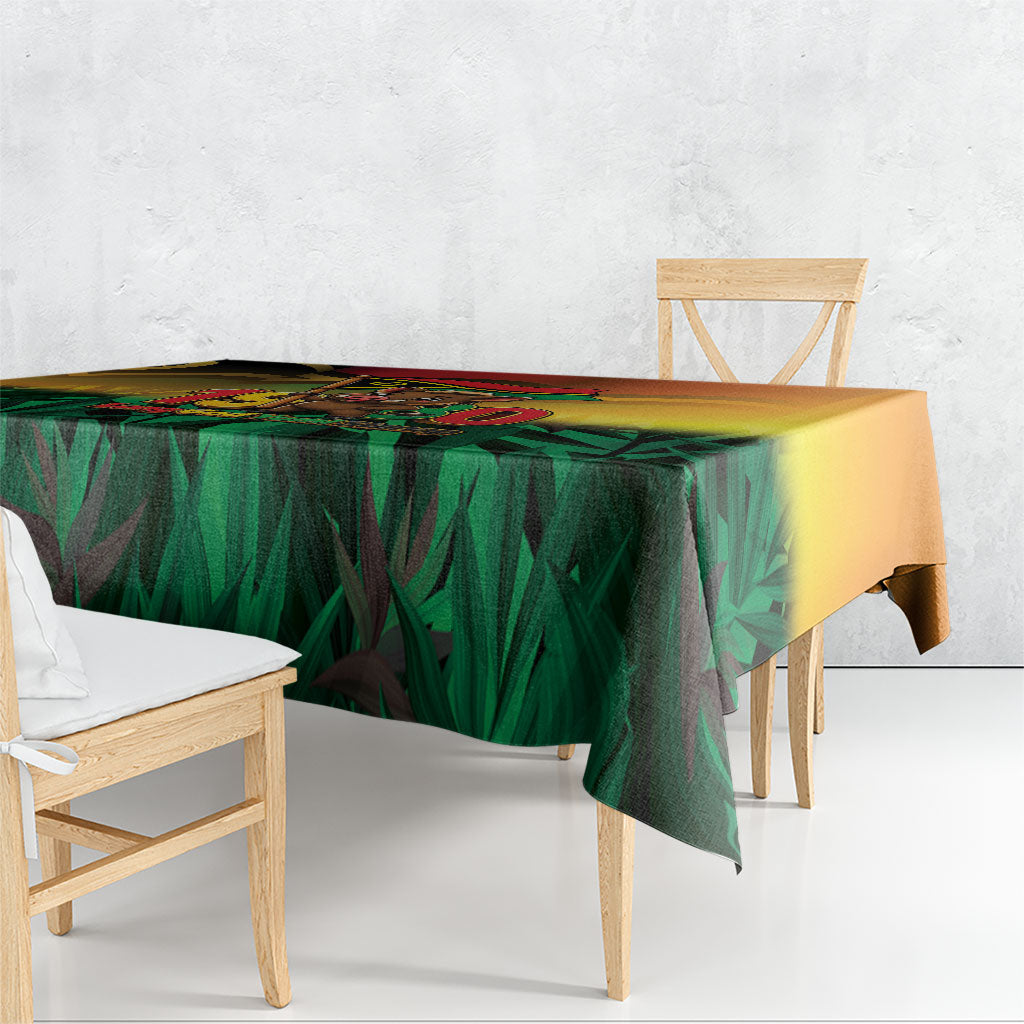 Vanuatu Independence Day Tablecloth Chibi Boar Proud To Be A Ni-Van LT14 - Polynesian Pride
