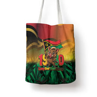 Vanuatu Independence Day Tote Bag Chibi Boar Proud To Be A Ni-Van LT14 - Polynesian Pride