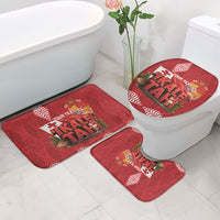 Tonga Rugby Custom Bathroom Set 2026 Go Ikale Tahi Ngatu Pattern LT14 - Polynesian Pride