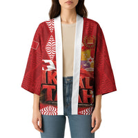 Tonga Rugby Custom Kimono 2026 Go Ikale Tahi Ngatu Pattern LT14 - Polynesian Pride