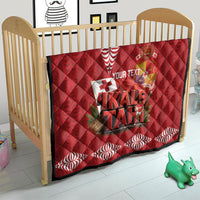 Tonga Rugby Custom Quilt 2026 Go Ikale Tahi Ngatu Pattern LT14 - Polynesian Pride