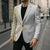 Polynesia White Sunday Blazer Plumeria Polynesian Tribal Gold Color - Polynesian Pride