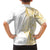 Polynesia White Sunday Hawaiian Shirt Plumeria Polynesian Tribal Gold Color - Polynesian Pride